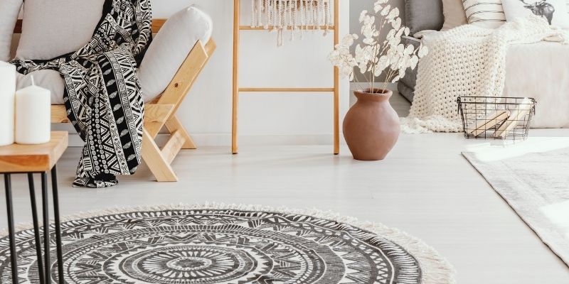 limpiar alfombra en casa